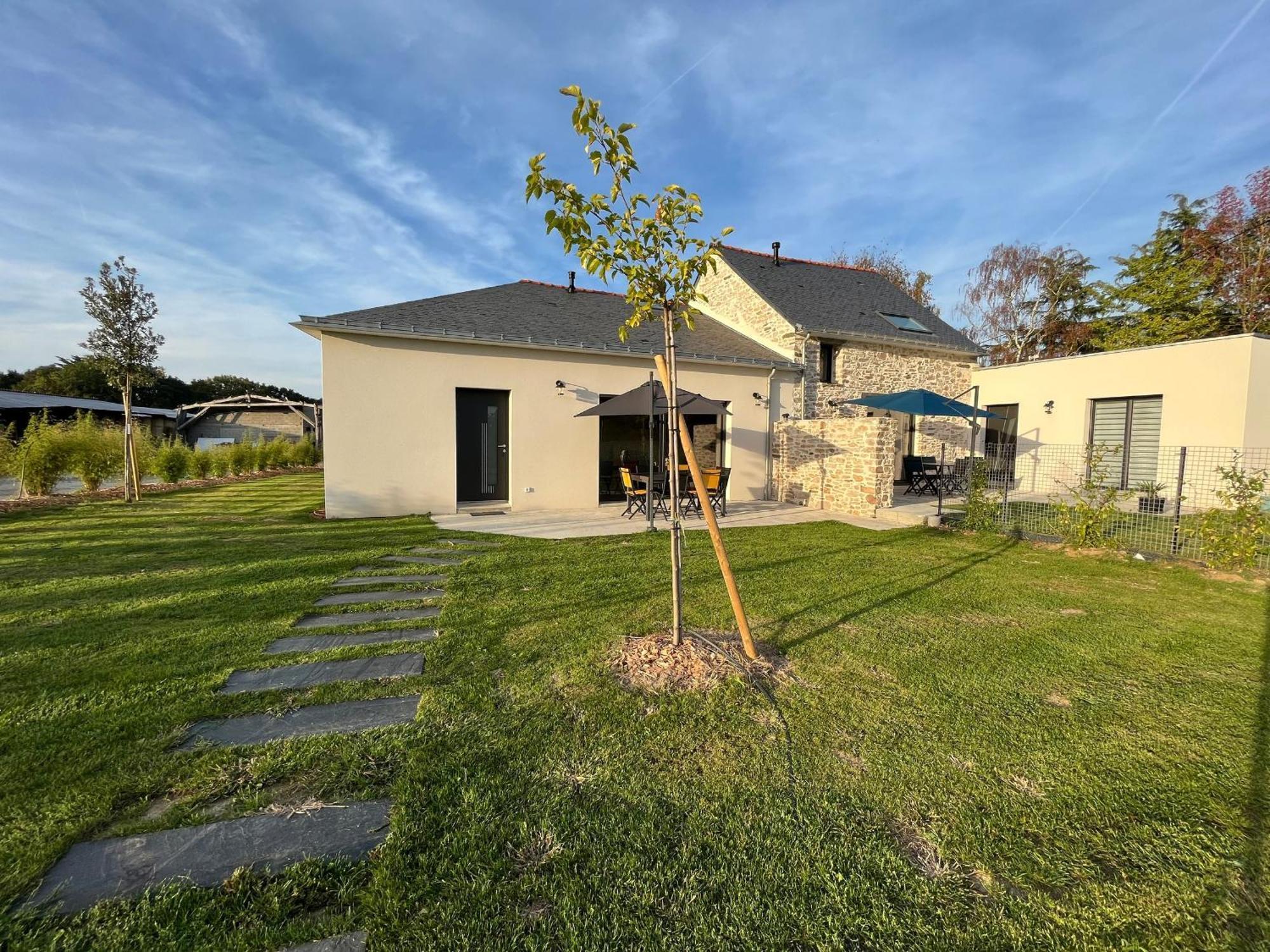 Gite Familial Renove, Proche Canal, Terrasse, Jardin, Et Verger Commun, A 20 Km De Nantes - Fr-1-306-1262 Nort-sur-Erdre  Kültér fotó